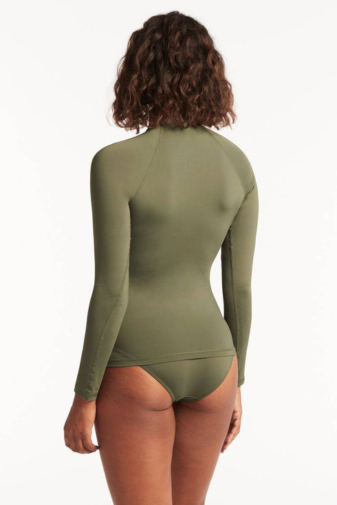 Sea Level Eco Essentials Long Sleeve Rash Vest